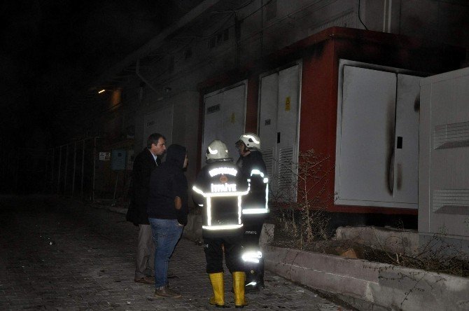 Nevşehir’de Trafo Yandı, Şehrin Yarısının Elektriği Kesildi