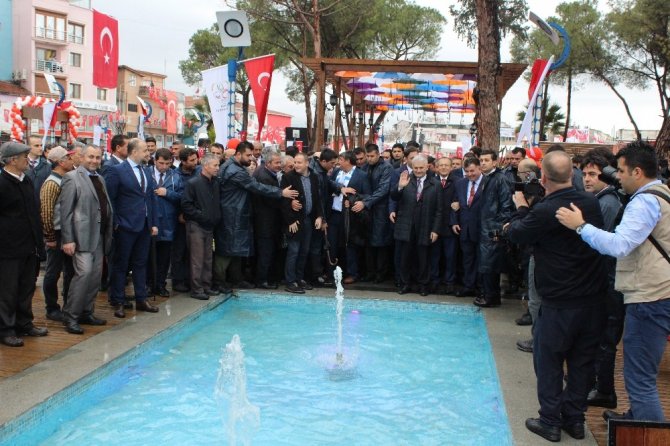 Başbakan Yıldırım park açılışı yaptı