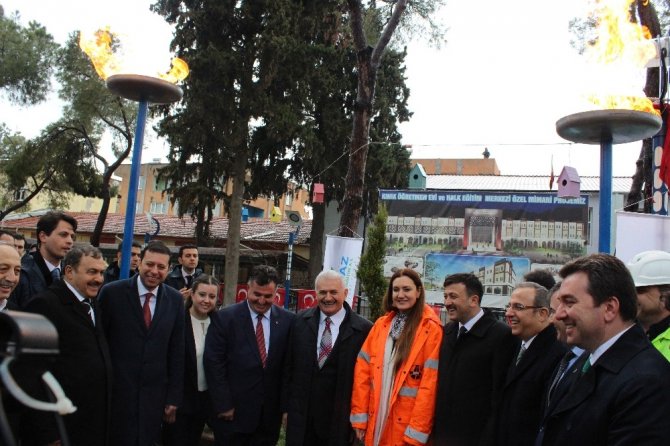 Başbakan Yıldırım park açılışı yaptı