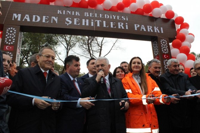 Başbakan Yıldırım park açılışı yaptı