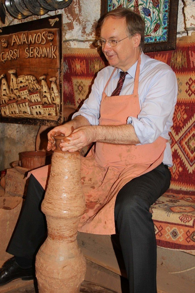AB Türkiye Delegasyon Başkanı Berger Kapadokya’da çanak yaptı