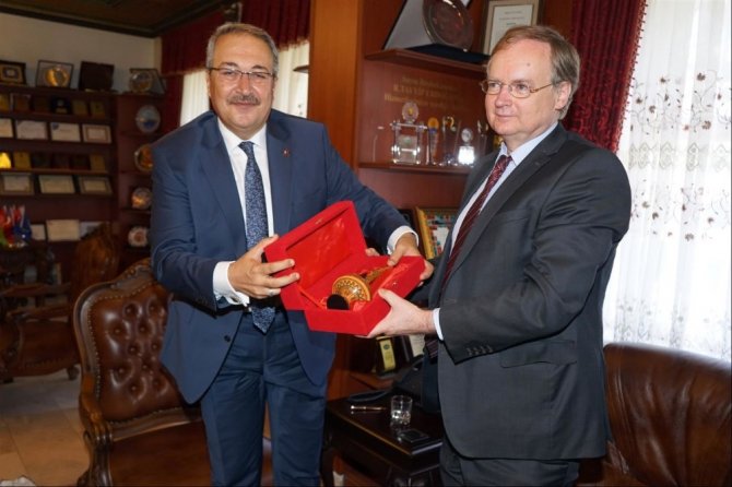 AB Türkiye Delegasyonu Başkanı Büyükelçi Berger, Nevşehir’de