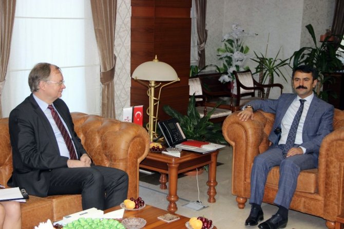 AB Türkiye Delegasyonu Başkanı Büyükelçi Berger, Nevşehir’de