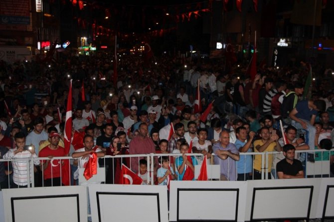 Nevşehir’de 15 Temmuz 2016 salalar ile hatırlatıldı