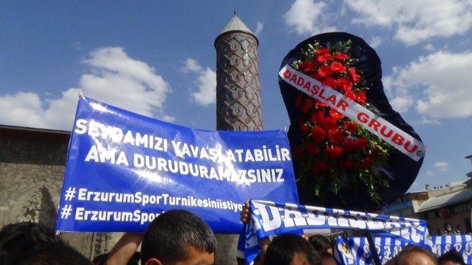 Erzurum'da TFF turnike tepkisi ile ilgili görsel sonucu