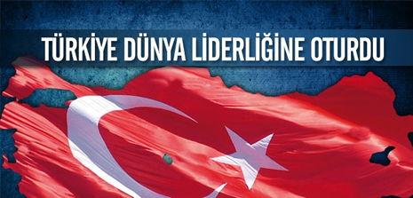 Türkiye dünya liderliğine oturdu