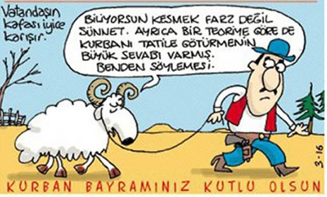Kurbanlık karikatürler güldürüyor galerisi resim 14