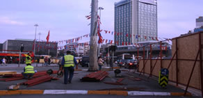 Taksim Meydanı trafiğe kapandı