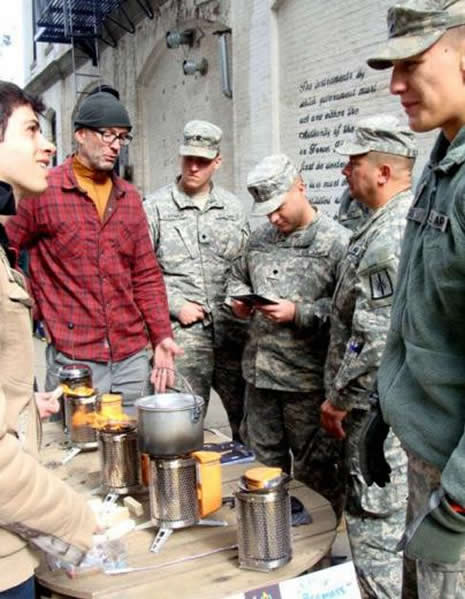 Odun ateşinde cep telefonu şarjı galerisi resim 3