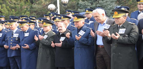 Şehit arkadaşları için hüngür hüngür ağladılar