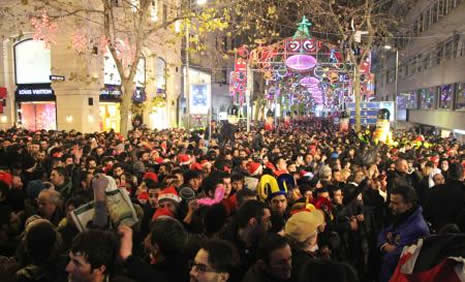 İstanbul'dan yeni yıl manzaraları