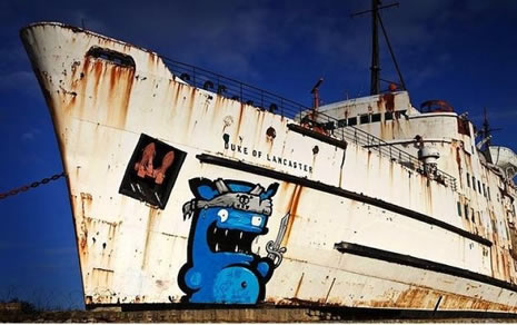 Hurda gemi artık sanat eseri galerisi resim 2