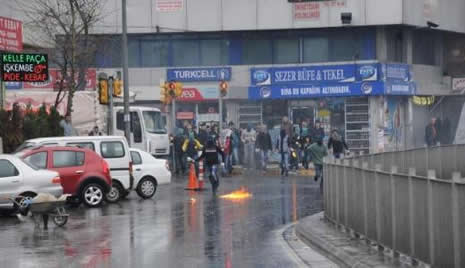 İstanbul'da otobüse molotoflu saldırı galerisi resim 5