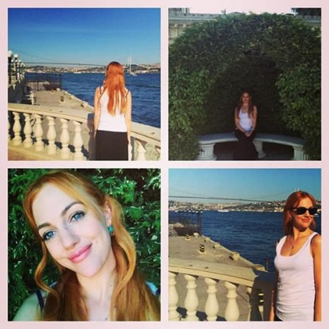 Meryem Uzerli güneşin tadını çıkardı  galerisi resim 4