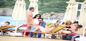 Bodrum'da yaz hızlı başladı 