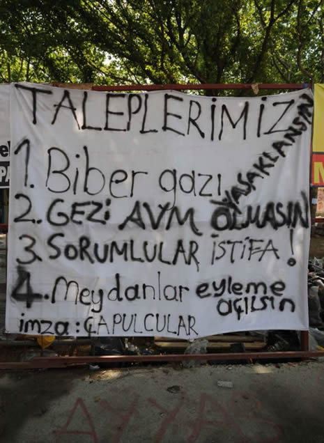 Çarşı´dan ´Gezi´ ilanları  galerisi resim 11