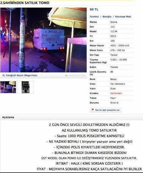 Çarşı´dan ´Gezi´ ilanları  galerisi resim 13