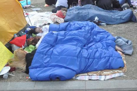 Taksim 10. güne böyle uyandı  galerisi resim 5