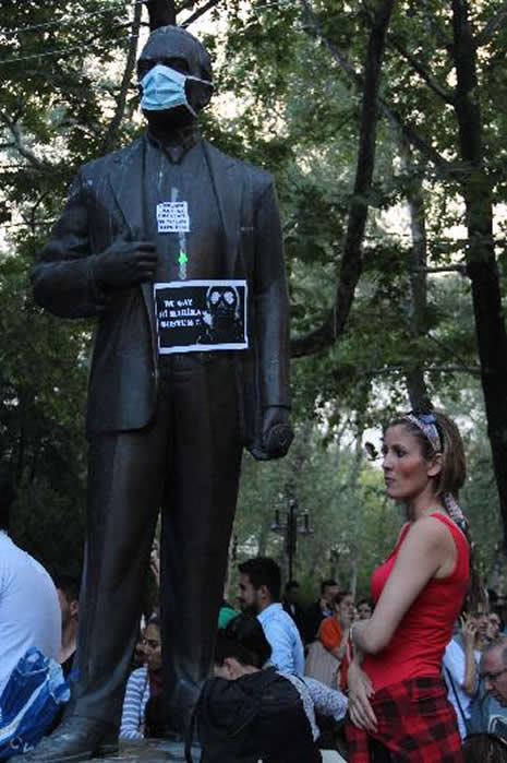 Ankara'da eylem manzaraları galerisi resim 6