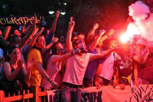 Ankara'da eylem manzaraları galerisi resim 7