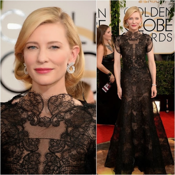 71. Altın Küre ödüllerinde şıklıklarıyla iz bıraktılar galerisi resim 11