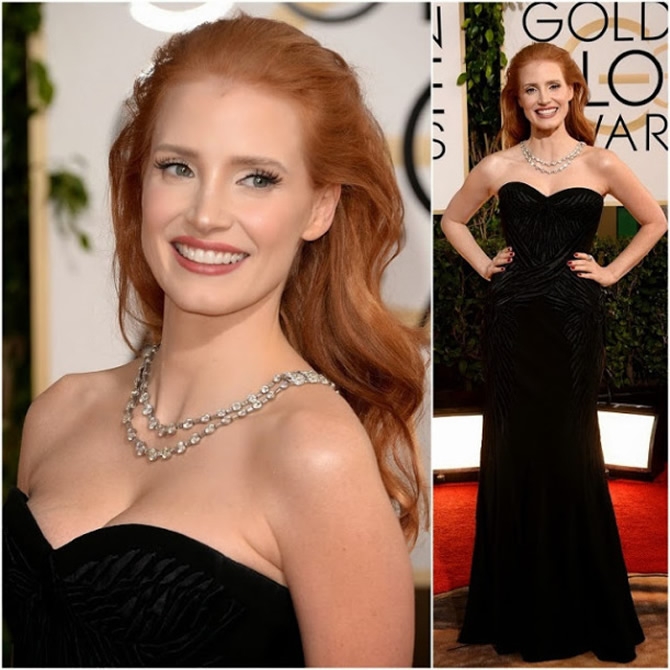 71. Altın Küre ödüllerinde şıklıklarıyla iz bıraktılar galerisi resim 4