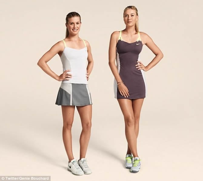 Tenisin yeni altın kızı Kanadalı raket Eugenie Bouchard galerisi resim 7