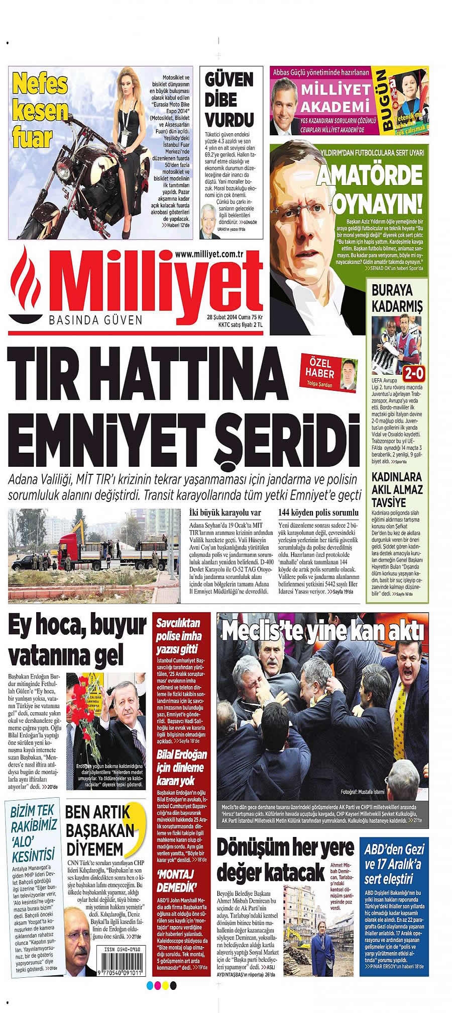 28 Şubat gazete manşetleri galerisi resim 13