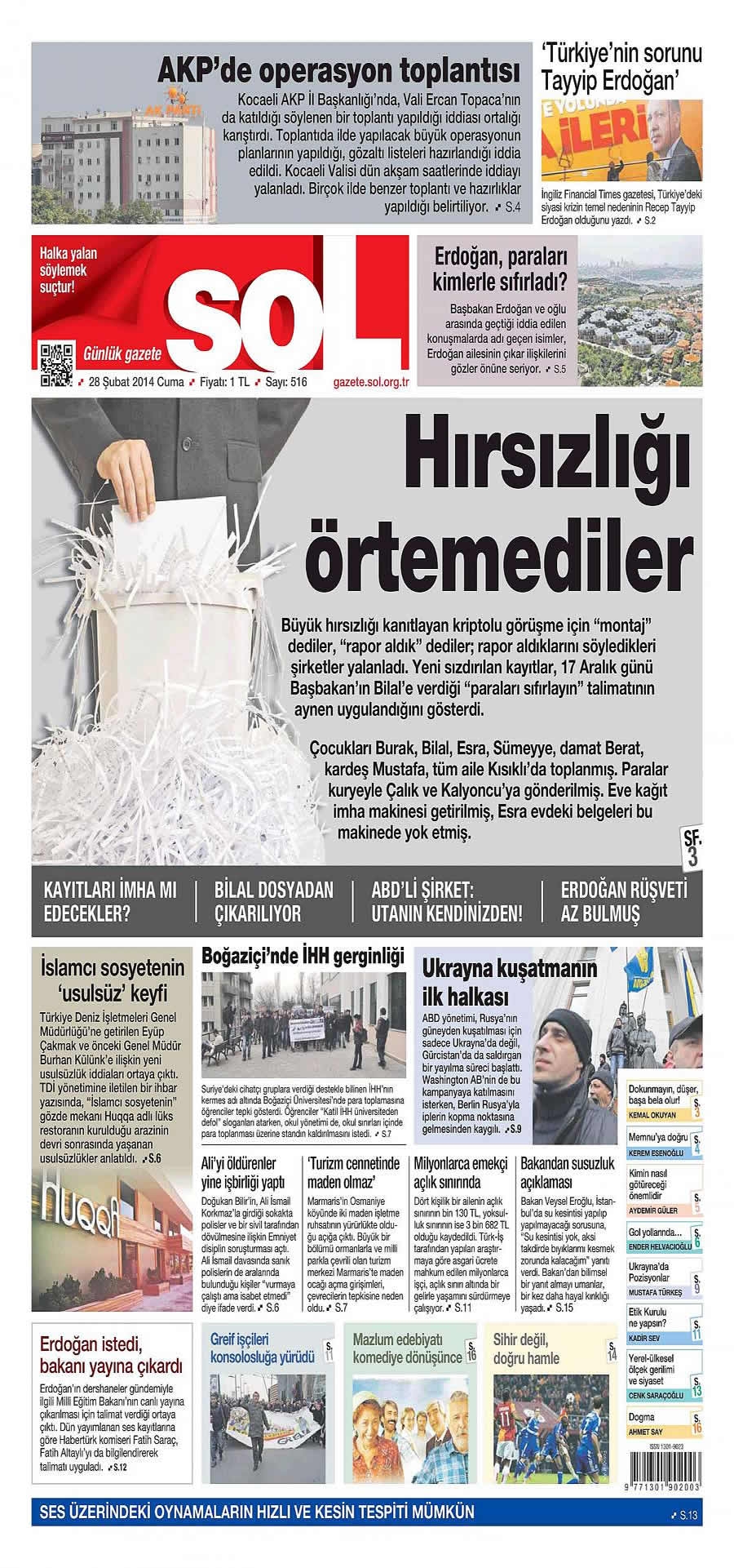 28 Şubat gazete manşetleri galerisi resim 18