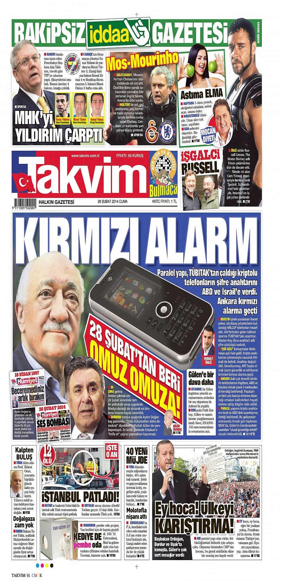 28 Şubat gazete manşetleri galerisi resim 21