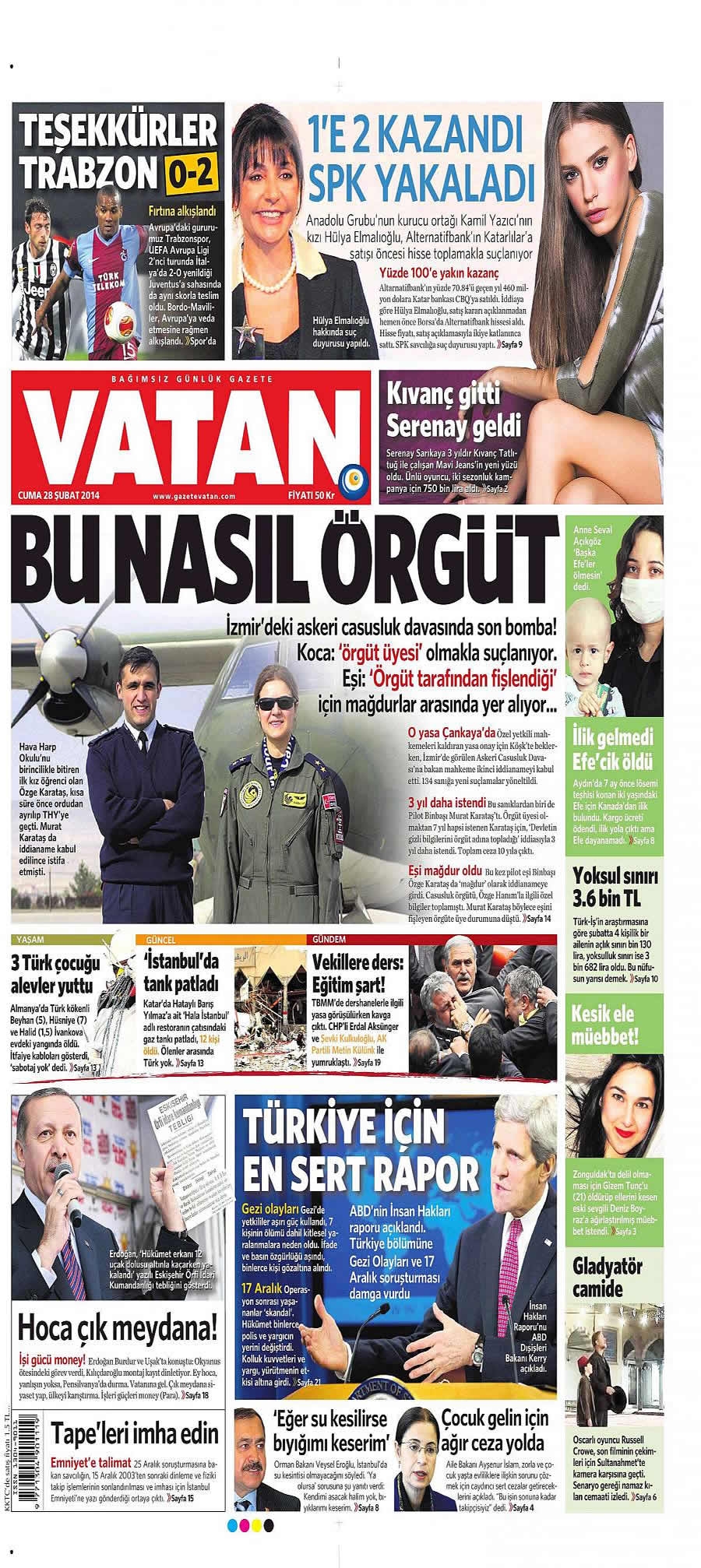 28 Şubat gazete manşetleri galerisi resim 24