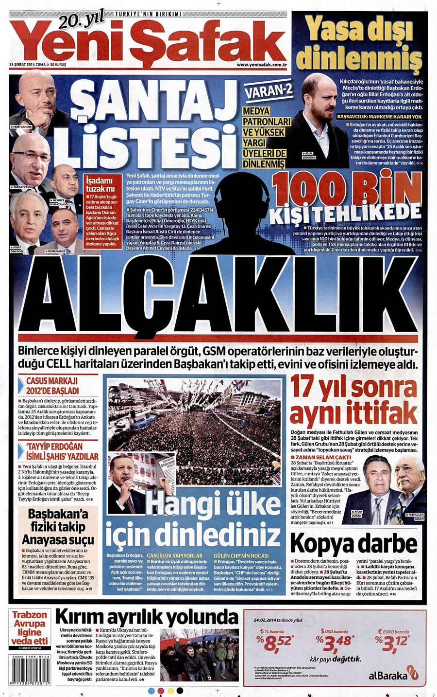28 Şubat gazete manşetleri galerisi resim 27