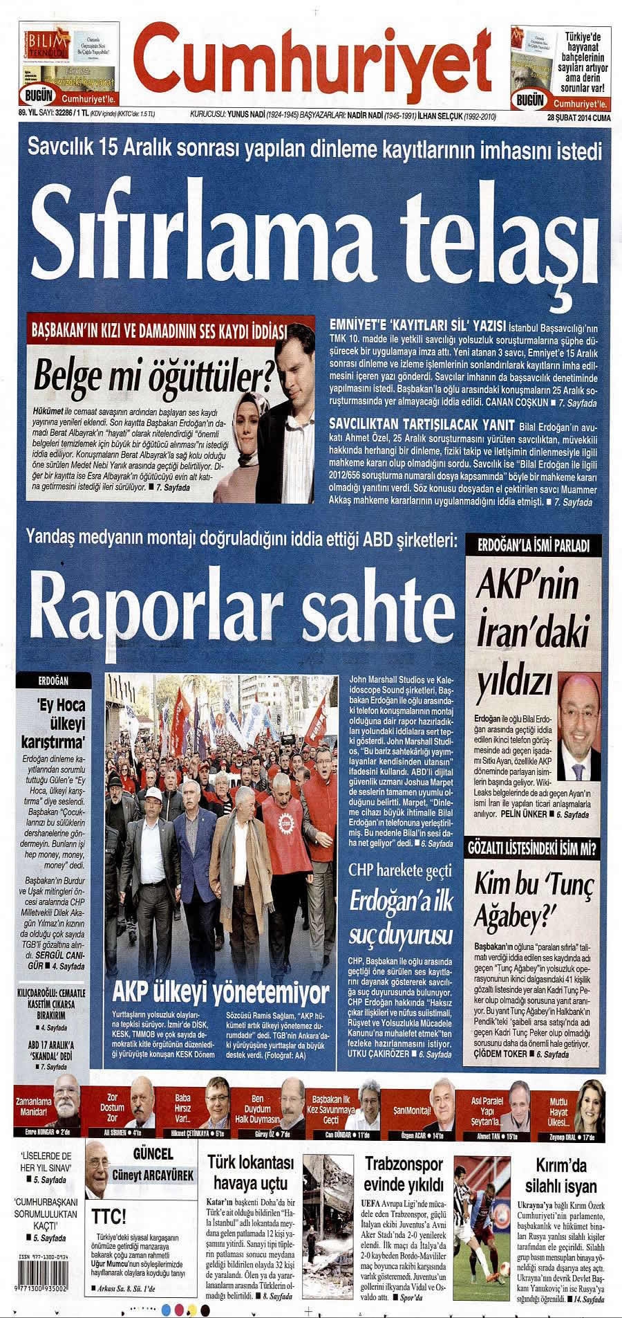 28 Şubat gazete manşetleri galerisi resim 5