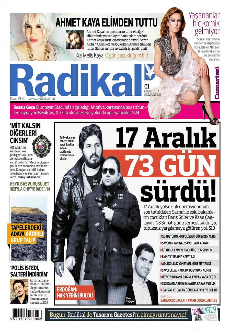 1 Mart gazete manşetleri galerisi resim 19