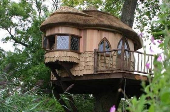 İlginç ağaç evler galerisi resim 6