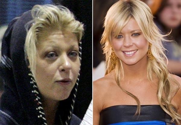 Ünlülerin makyajlı ve makyajsız resimleri galerisi resim 11