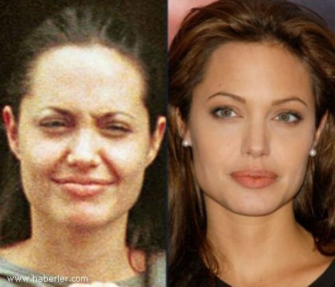 Ünlülerin makyajlı ve makyajsız resimleri galerisi resim 19