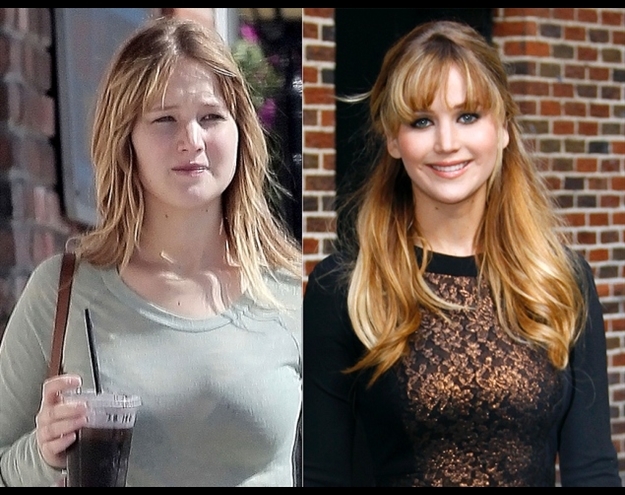 Ünlülerin makyajlı ve makyajsız resimleri galerisi resim 5