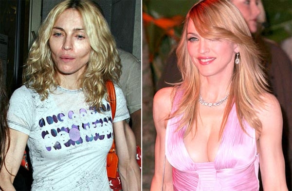 Ünlülerin makyajlı ve makyajsız resimleri galerisi resim 6