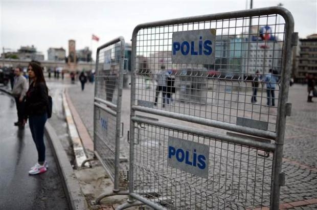 Taksim'de 1 Mayıs önlemleri galerisi resim 17