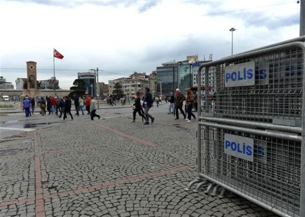 Taksim'de 1 Mayıs önlemleri galerisi resim 4