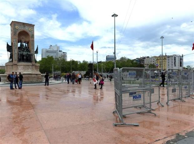 Taksim'de 1 Mayıs önlemleri galerisi resim 5