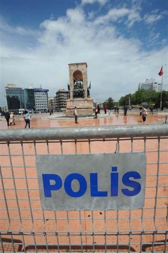 Taksim'de 1 Mayıs önlemleri galerisi resim 8