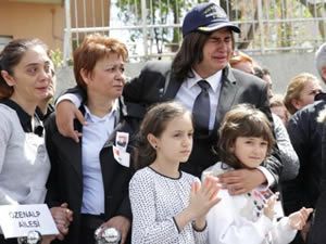 Albay Özenalp'in cenazesinde gözyaşı sel oldu