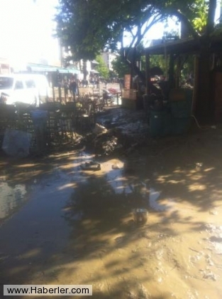 GÖKÇEADA'DA SEL FELAKETİ galerisi resim 6