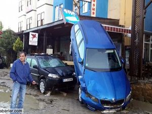 GÖKÇEADA'DA SEL FELAKETİ