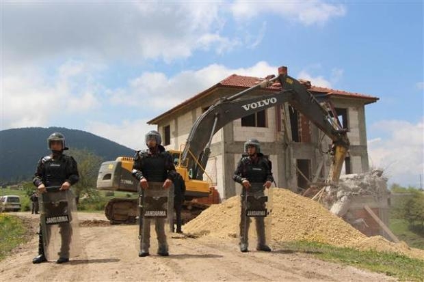 Bolu yaylalarında yıkım başladı galerisi resim 11