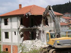 Bolu yaylalarında yıkım başladı