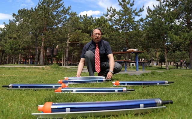 Güneş enerjisiyle çalışan mangal üretildi! galerisi resim 1