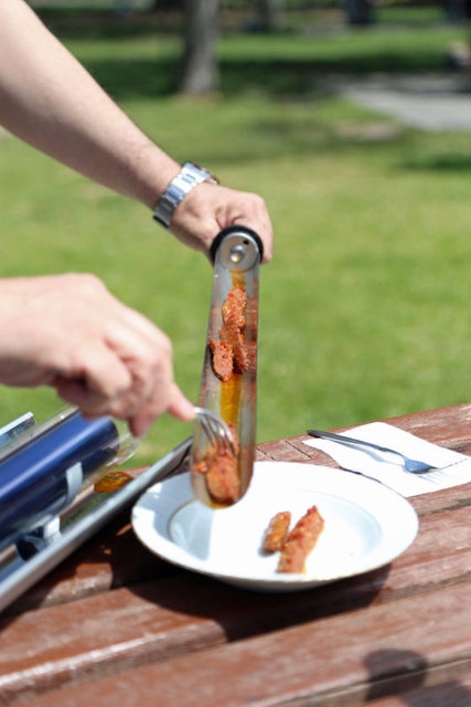 Güneş enerjisiyle çalışan mangal üretildi! galerisi resim 4